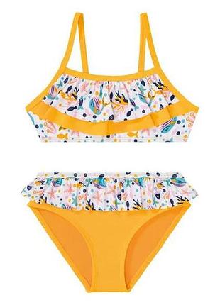 Яркий раздельный купальник тм lupilu, р.110/116.