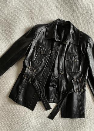 Шкіряна куртка-жакет! натуральна шкіра 100%