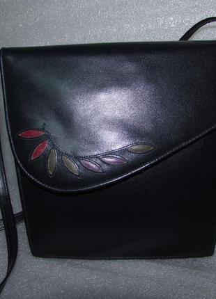 Красивая сумка клатч 100% натуральная кожа ~k shoes~ англия