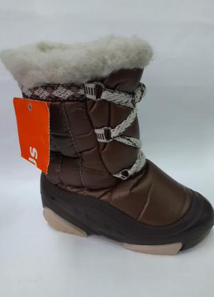 Польські зимові чоботи для дівчинки
