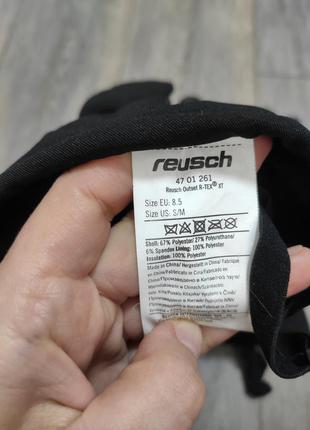 Чоловічі гірськолижні рукавиці reusch outset r-tex softshell r-tex waterproof. оригінал розмір 8,5 s/m6 фото