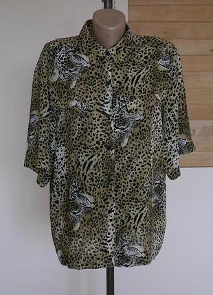 Блуза "тигри" 44 євро розмр yessica