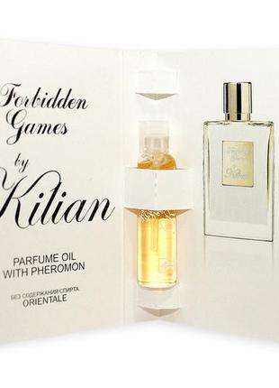 Kilian forbidden games💥оригинал oil 5 ml масло духи цена за 1мл1 фото