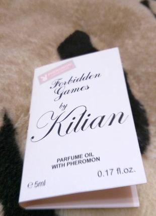 Kilian forbidden games💥оригинал oil 5 ml масло духи цена за 1мл3 фото