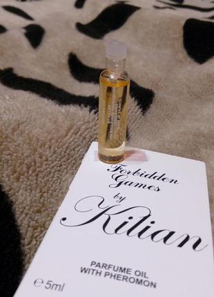 Kilian forbidden games💥оригинал oil 5 ml масло духи цена за 1мл4 фото