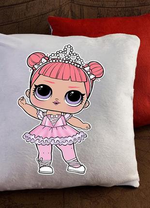 Подушка з принтом - лол
