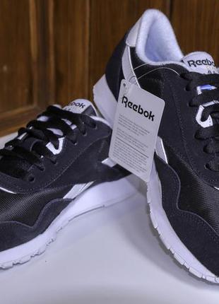 Жіночі кросівки reebok classic nylon trainers white/black 37 нові оригінал