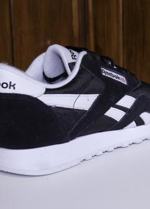 Жіночі кросівки reebok classic nylon trainers white/black 37 нові оригінал4 фото