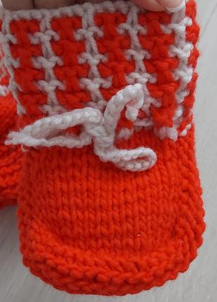 Пинетки вязаные