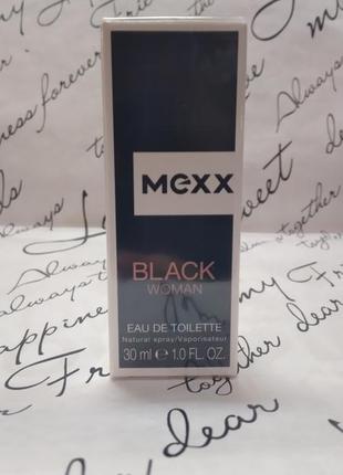 Туалетная вода mexx black for women edt (30 мл)2 фото