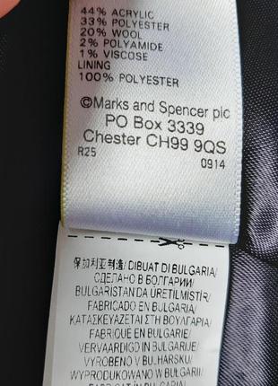 Пальто шерсть от marks&spencer англия бренд плюс шапка8 фото