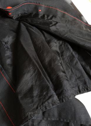 Вінтажна сукня чорне міді на гудзиках пряме офісне з вишивкою поясом s m l8 фото