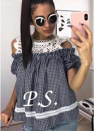 Чудова блузка/кофтинка однотонного синього кольору