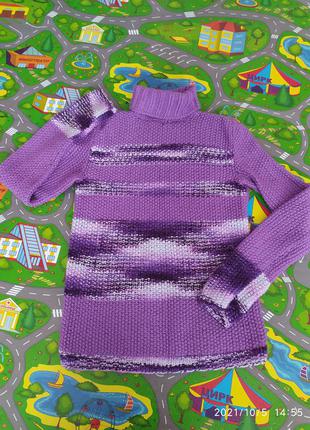 Вязаный свитер hand made