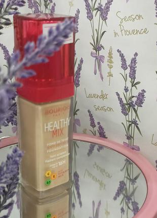 Тональна основа bourjois radiance reveal healthy mix foundation 523 фото