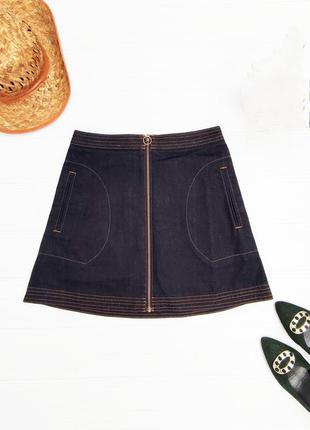 Джинсова спідниця спідниця-трапеція cooperative