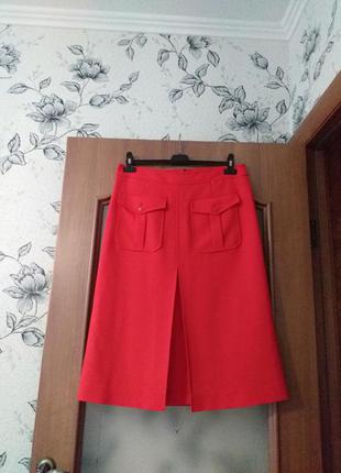 Calvin klein юбка со встречной складкой1 фото