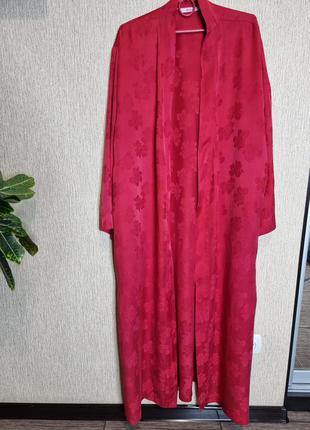 Красивый халат, кимоно из натурального шёлка beldona, оригинал3 фото