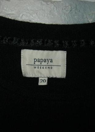 Женский теплый черный свитер ангора / papaya2 фото