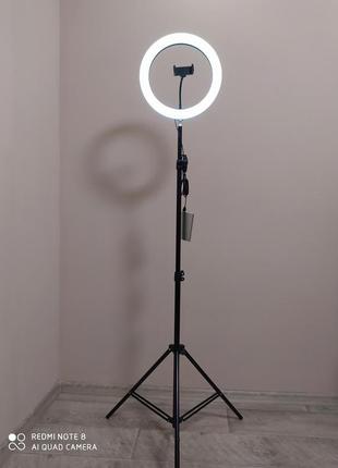 Штатив для кільцевої лампи 2 метри 10 см3 фото
