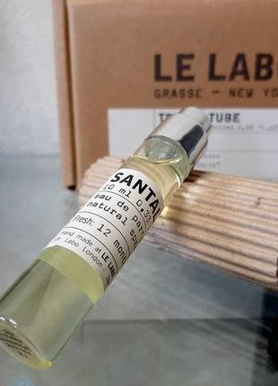 Le labo santal 33💥оригінал мініатюра travel tube 10 мл spray ціна за 1мл