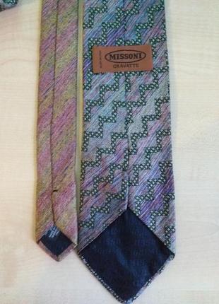 Missoni шелковый галстук2 фото