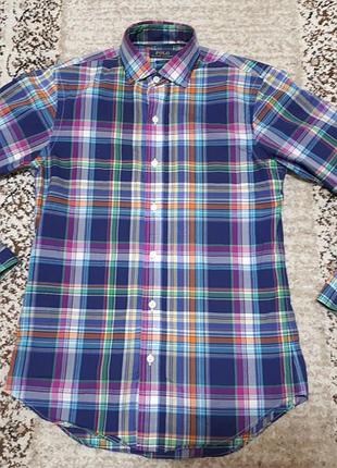 Сорочка polo ralph lauren клітинка у клітинку різнокольорова