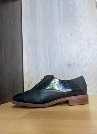 Кроссовки туфли кожаные clarks