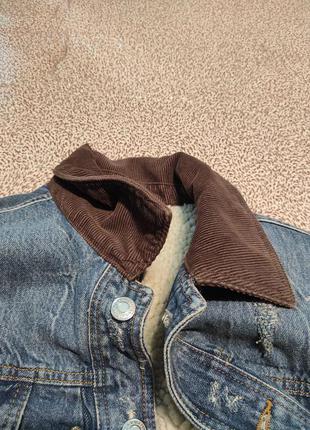 Курточка демисезонная, джинсовая8 фото