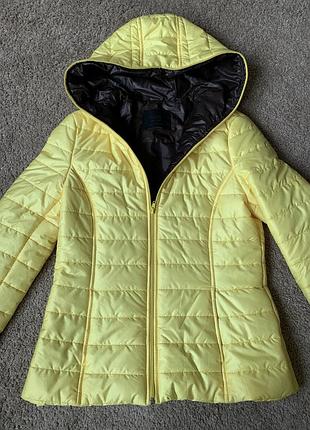 Куртка демисезонная желтая