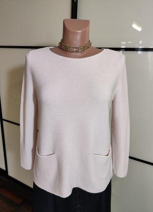 Cos шерстяной свитер пудрового цвета s