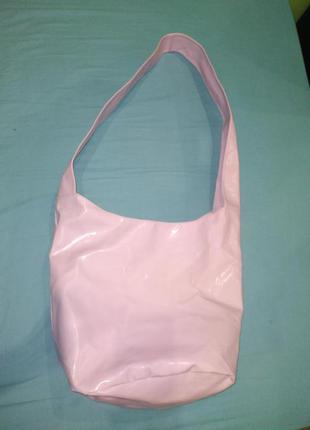 Эффектная сумка, большая, большая ручка