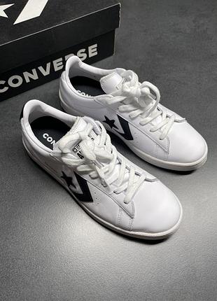 Стильные кожаные кроссовки converse cons оригинал!!