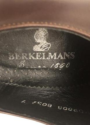 Мужские кожаные туфли berkelman (41р)5 фото
