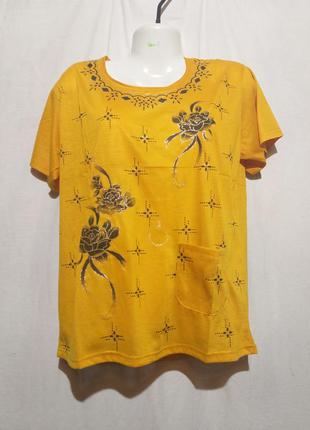 Футболка жіноча. батал . fasion. 2xl.