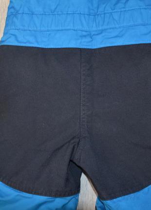 Зимние штаны-полукомбинезон ф. everest оригинал р. 92 см 2-3 года8 фото