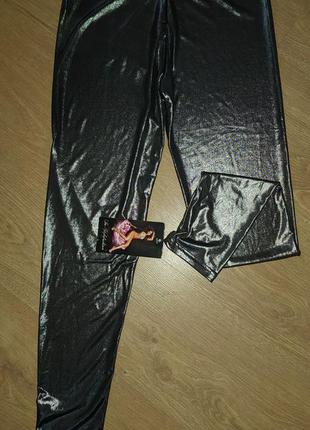 Лосины серебро