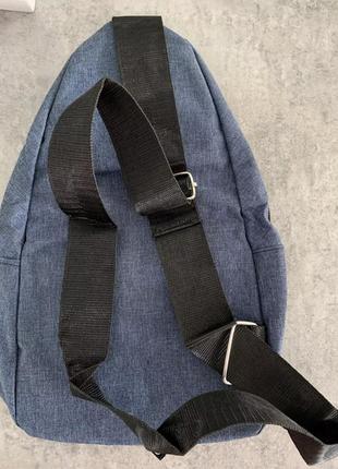 Сумка-мессенджер/сумка -кроссбоди/через плечо синяя2 фото