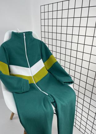 Теплий ромпер на флісі комір стійкою