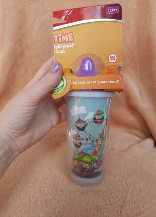 Playtex дитячий термос поїльник пляшечка для дітей для чаю компоту води термокружка2 фото