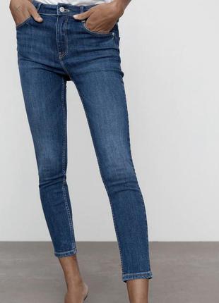 Джинси Zara sculpt з середньою посадкою, р. 34