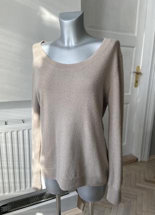Базовый шерстяной свитер 🐑 + ангора  90%  10-12-14