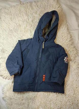 Ідеальна куртка вітровка темно-синя impidimpi