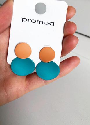 Серьги матовые promod 3