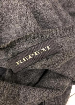 Repeat wool,кардиган приталенный ,удлинённый на завязке, шерсть6 фото