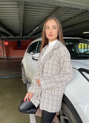 Твидовое пальто-пиджак❣️