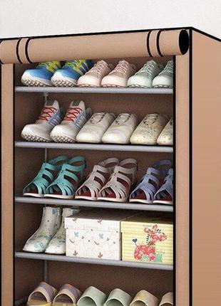 Тканевый шкаф для обуви (60х30х90 см)