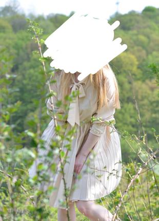 Ніжне плаття-плісе