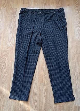 Стильные легкие зауженные брюки ,штаны в клетку.dreher