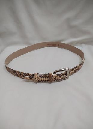 Жіночий ремінь зі зміїної шкіри roberto piccinetti